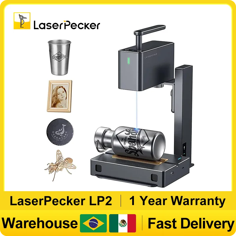 Industrial Laser Engraver - LASERPECKER Ручной лазерный гравер Портативный мощный